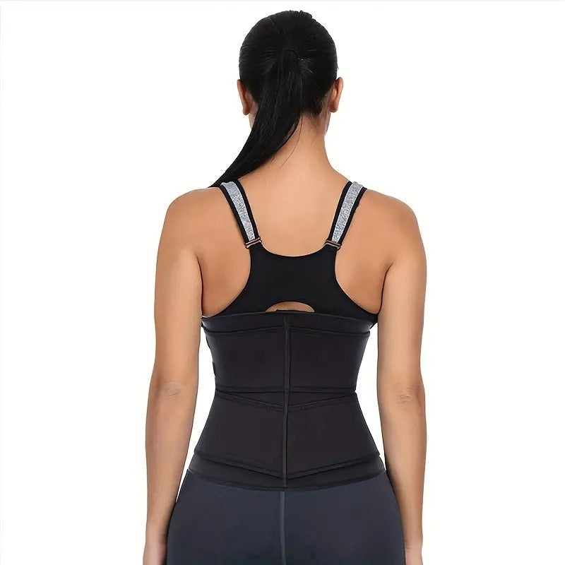Women's Slimming Waist Trainer Belt - Neoprene & Nylon, Tummy Control for Fitness & Body Shaping