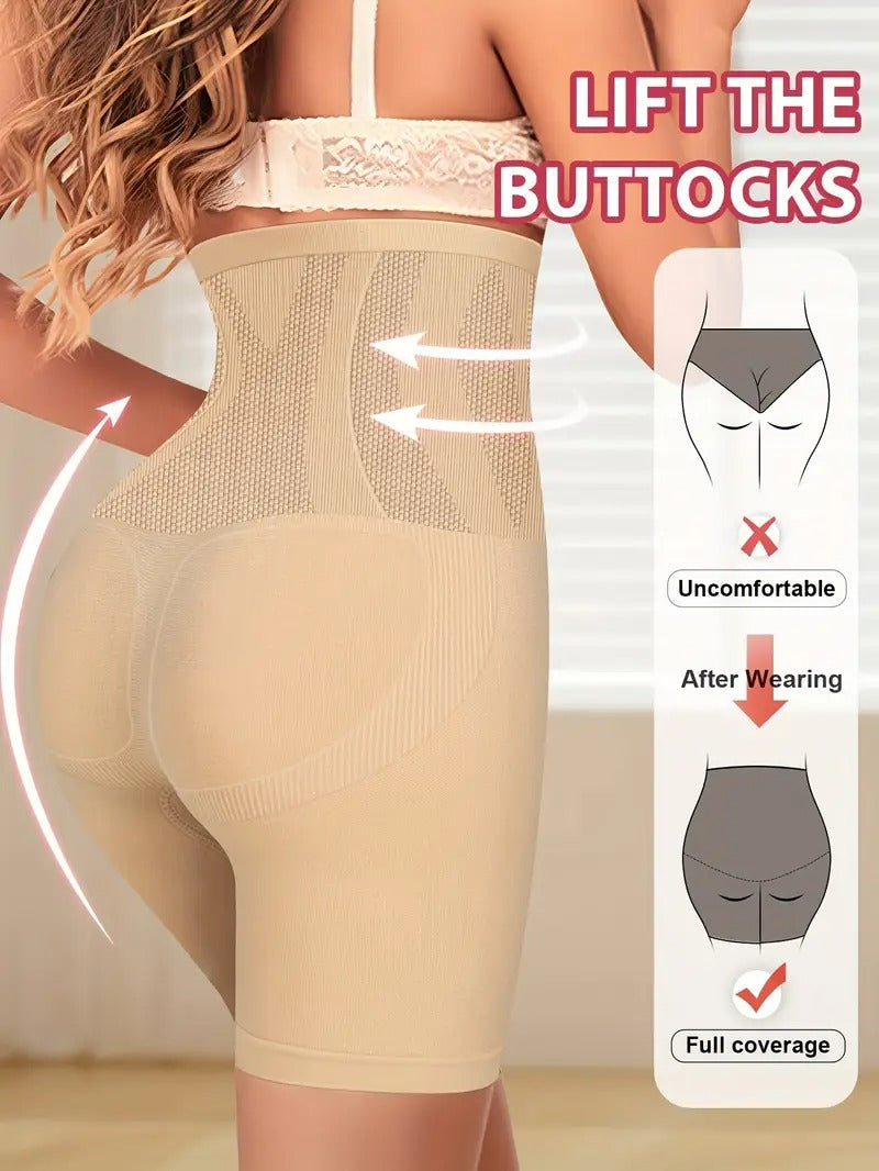 High-Waist Tummy Control Butt Lifter Shorts for Women