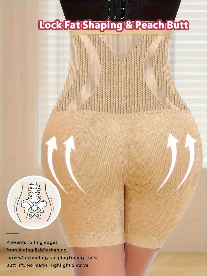 High-Waist Tummy Control Butt Lifter Shorts for Women
